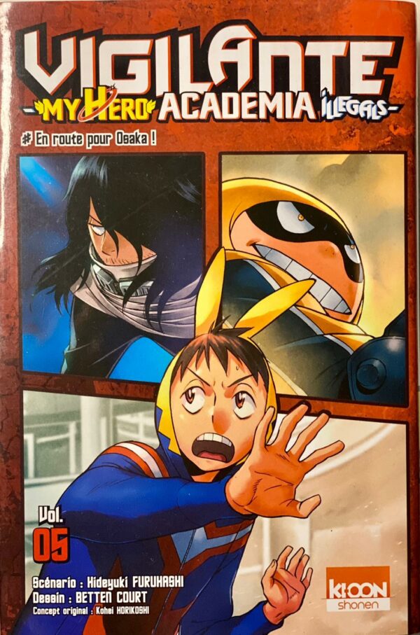 Vigilante My Hero Academia Ilegals vol.5