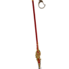 Porte-clés Fléau Dragon, réplique miniature de la lance emblématique de Genshin Impact, idéale pour les fans et collectionneurs.