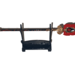Porte-clés Bâton Homa, réplique miniature de l’arme emblématique de Genshin Impact, idéale pour les fans et collectionneurs."