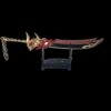 Genshin Impact Porte clef Brise-pierre de corne rouge