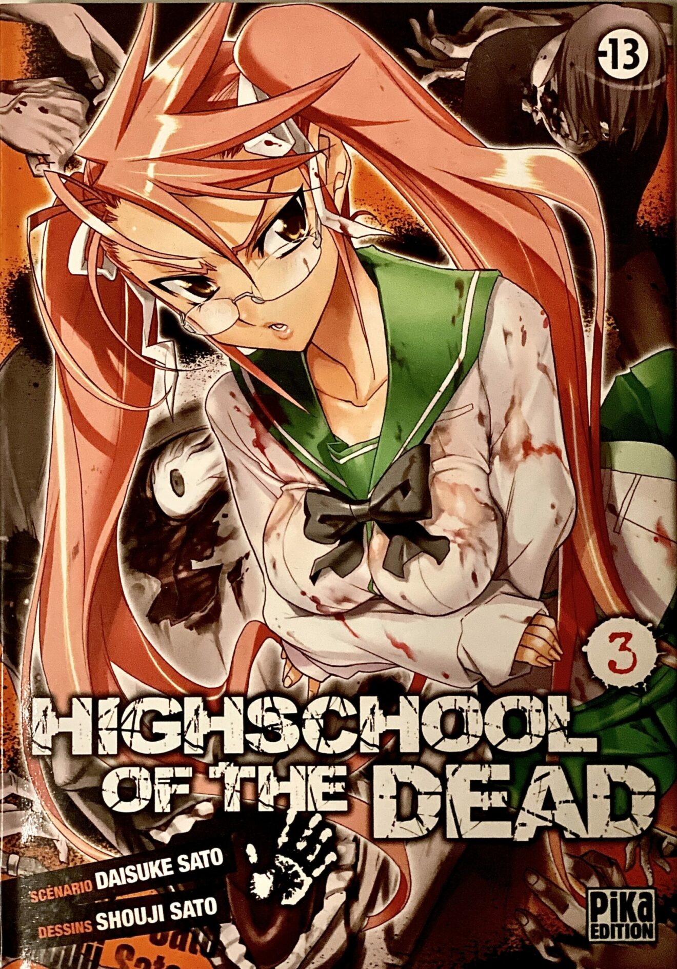 High school of the dead tome 3