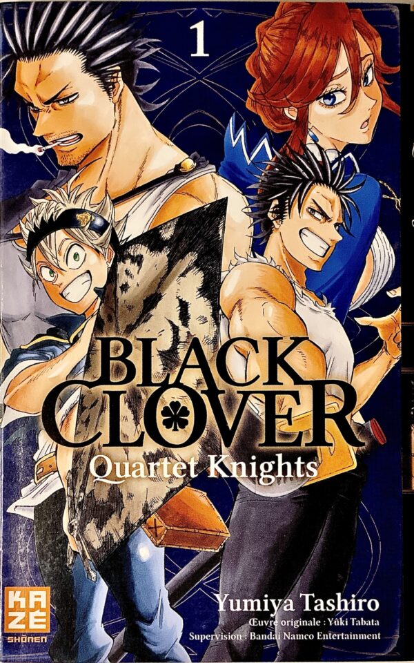 Black Clover quartet Knight tome 1