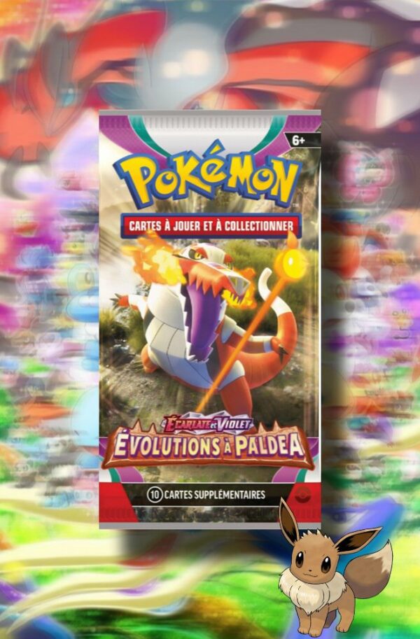 booster pokemon evolution à paldea