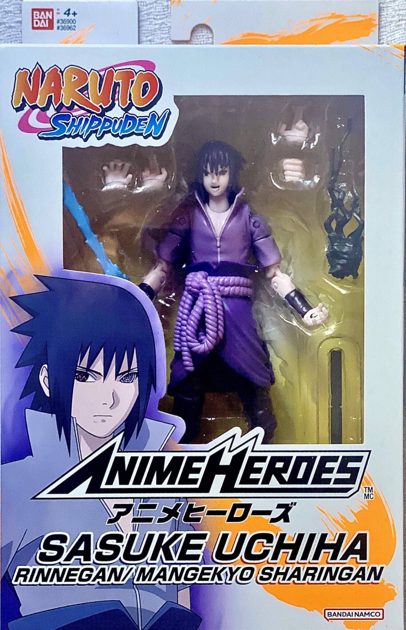Figurine Sasuke Rinnegan/Sharigan Anime Heroes