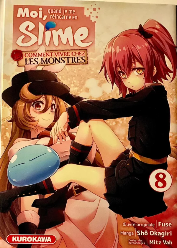 Moi, quand je me réincarne en Slime 
comment vivre chez les monstres Tome 8