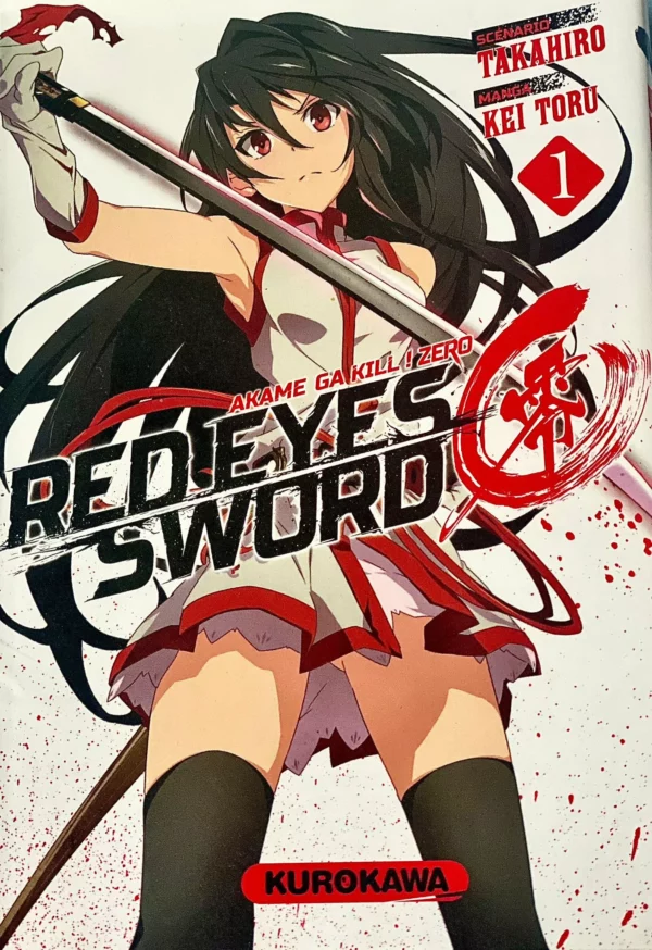 Red Eyes Sword Akame Ga Kill Zero ! Tome 1