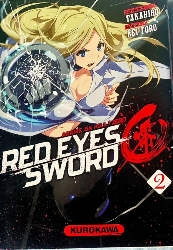 Red Eyes Sword Akame Ga Kill Zero!Tome 2