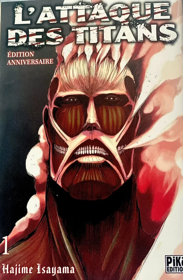 Attaque des titans Tome 1 Édition Anniversaire