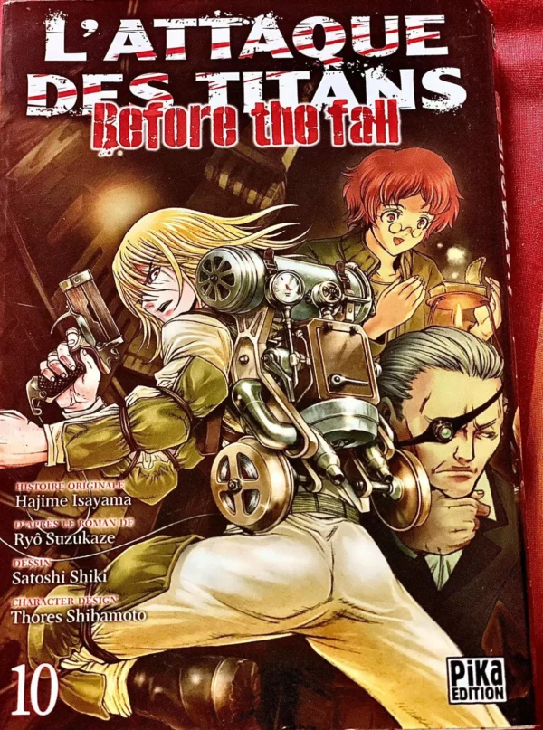 Attaque des titans Before the fall Tome 10