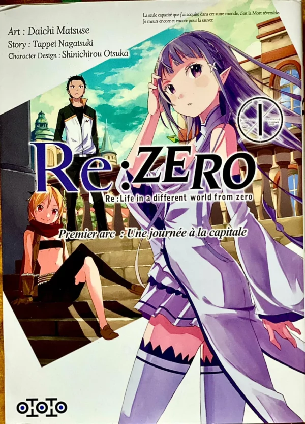 Re: Zero Tome 1